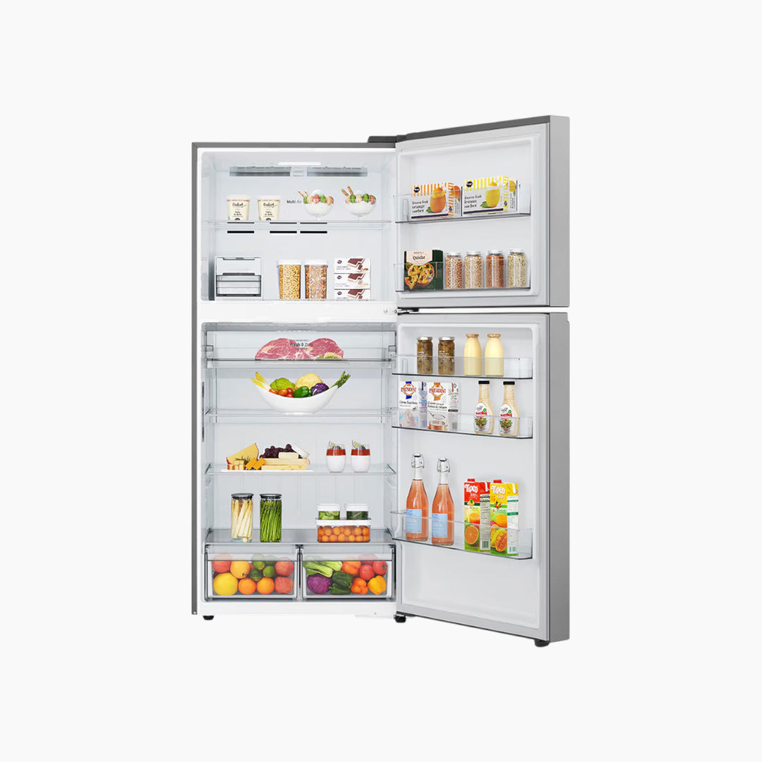 LG Top Freezer Refrigerator 656L Inverter Linear Compressor - Platinum Silver