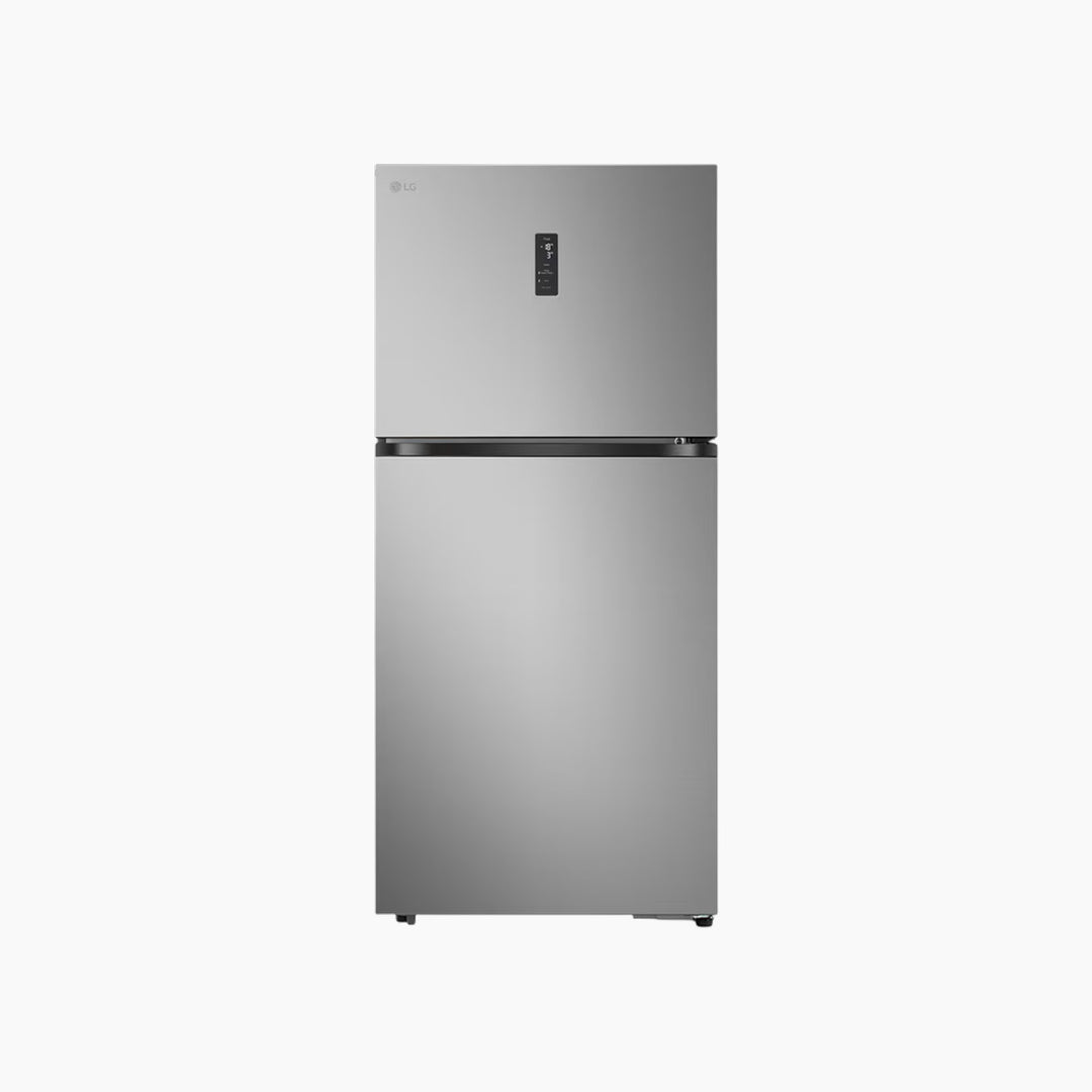 LG Top Freezer Refrigerator 656L Inverter Linear Compressor - Platinum Silver