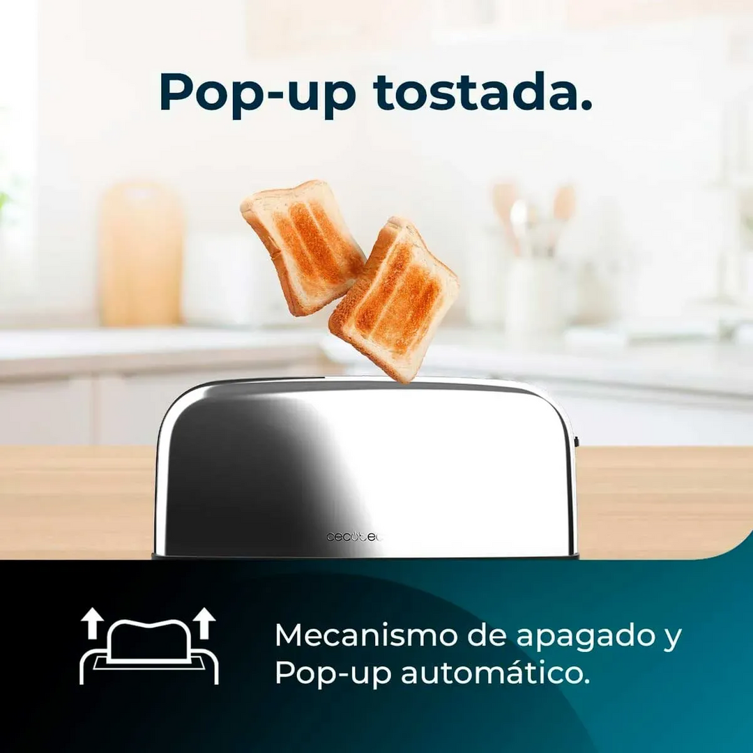 Cecotec Tostador vertical Toastin&