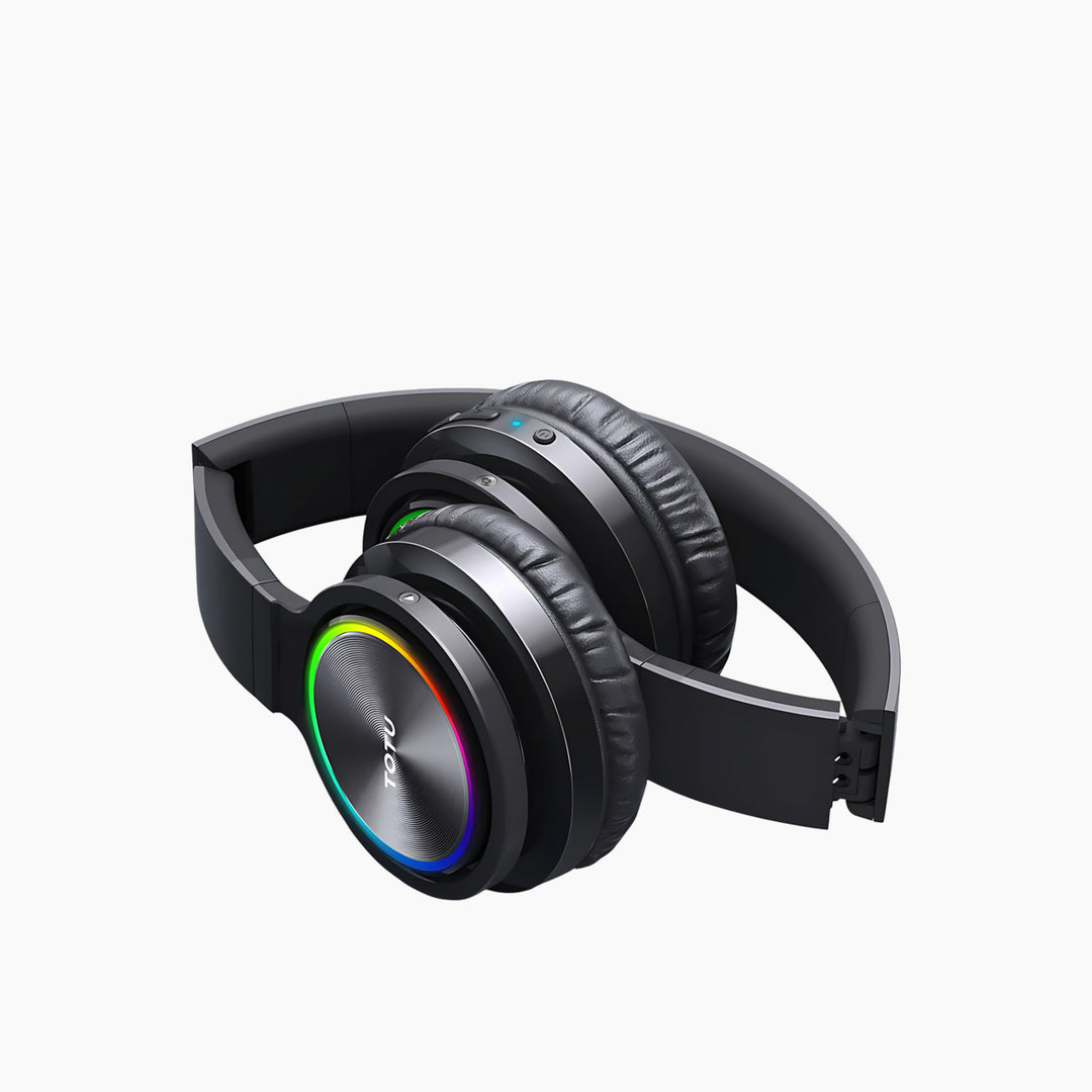 TOTU B12 wireless headset with RGB breathing lamp