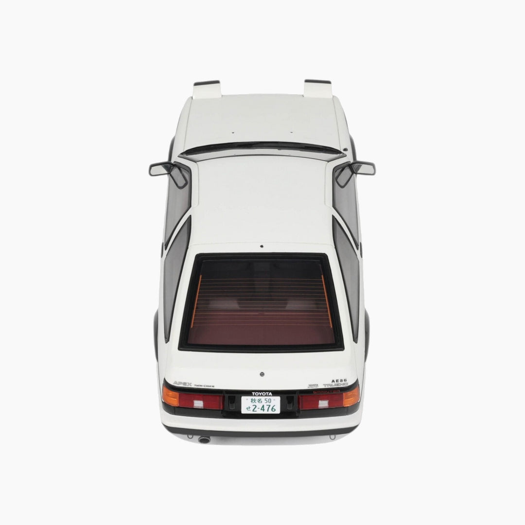 OttoMobile Toyota AE86 White 1:18 Scale Model Car