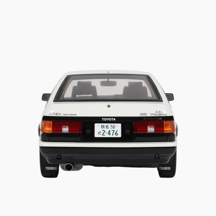 OttoMobile Toyota AE86 White 1:18 Scale Model Car