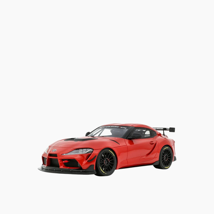 OttoMobile Toyota Supra GT4 100 Edition Plasma Orange 1:18 Scale Model Car