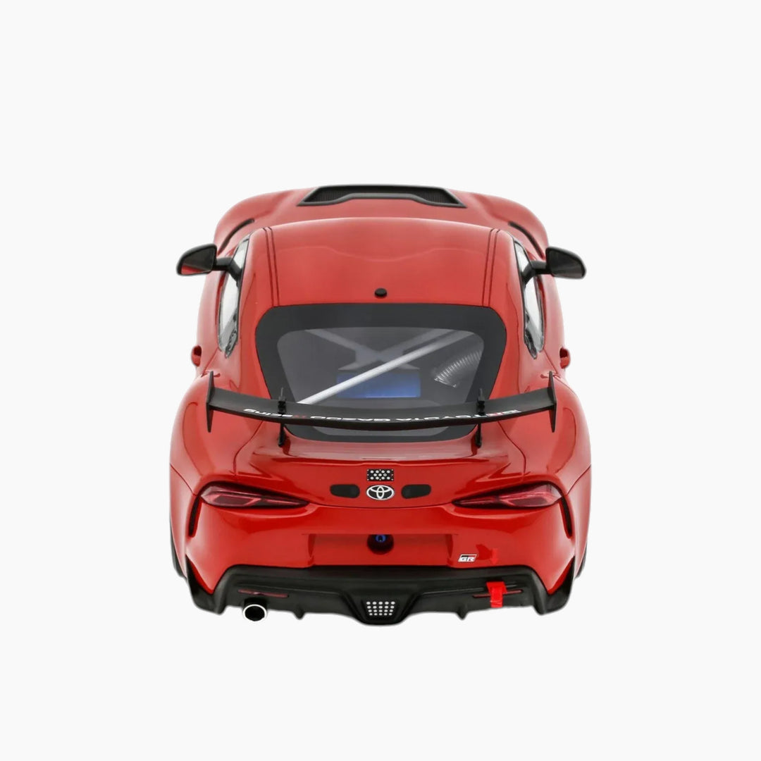 OttoMobile Toyota Supra GT4 100 Edition Plasma Orange 1:18 Scale Model Car