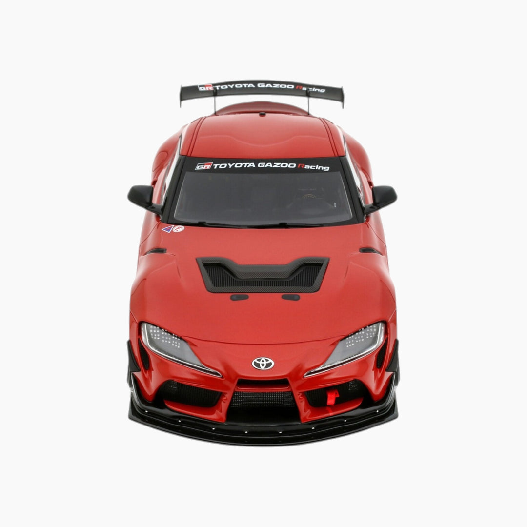 OttoMobile Toyota Supra GT4 100 Edition Plasma Orange 1:18 Scale Model Car