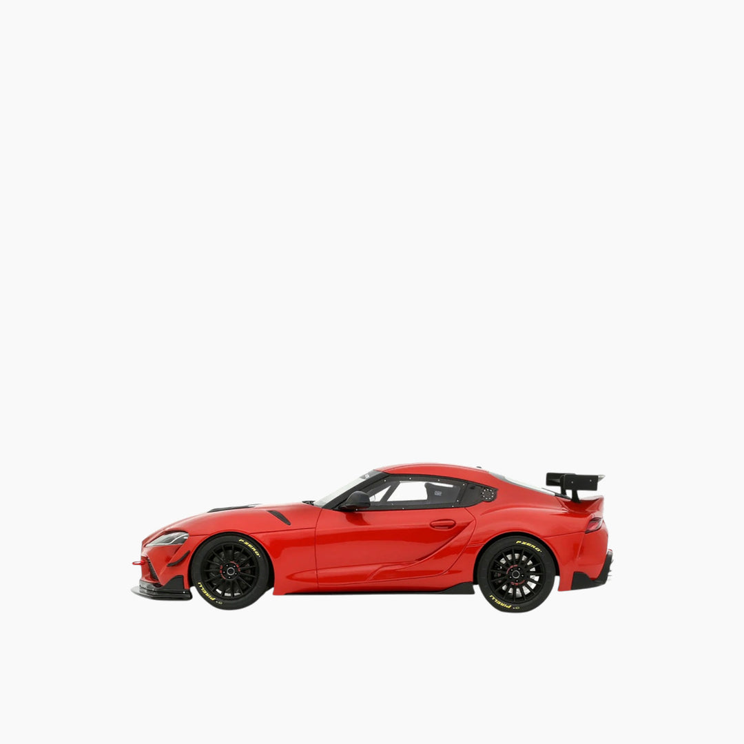 OttoMobile Toyota Supra GT4 100 Edition Plasma Orange 1:18 Scale Model Car