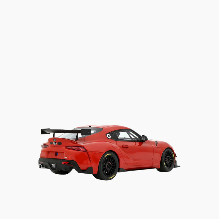 OttoMobile Toyota Supra GT4 100 Edition Plasma Orange 1:18 Scale Model Car