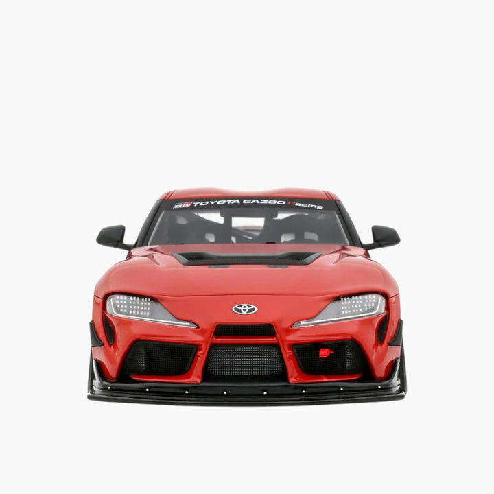 OttoMobile Toyota Supra GT4 100 Edition Plasma Orange 1:18 Scale Model Car