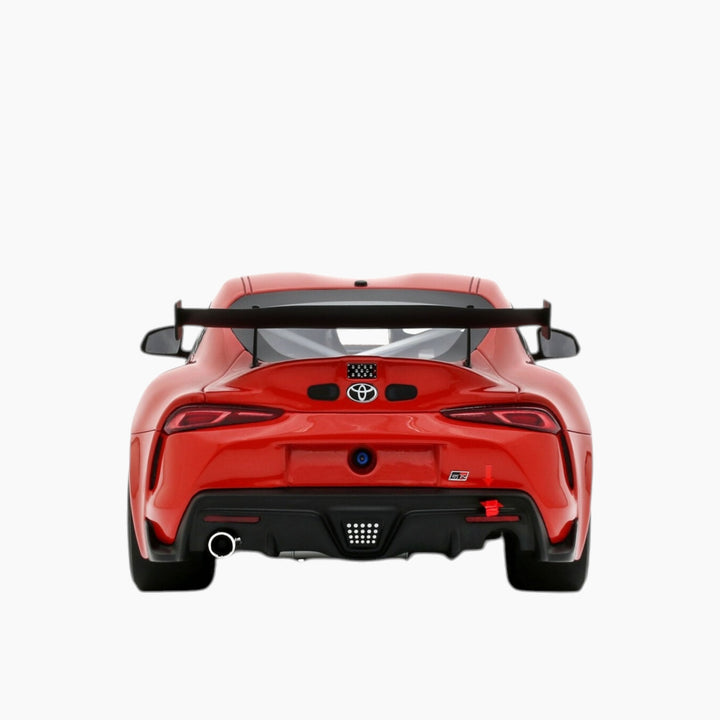 OttoMobile Toyota Supra GT4 100 Edition Plasma Orange 1:18 Scale Model Car