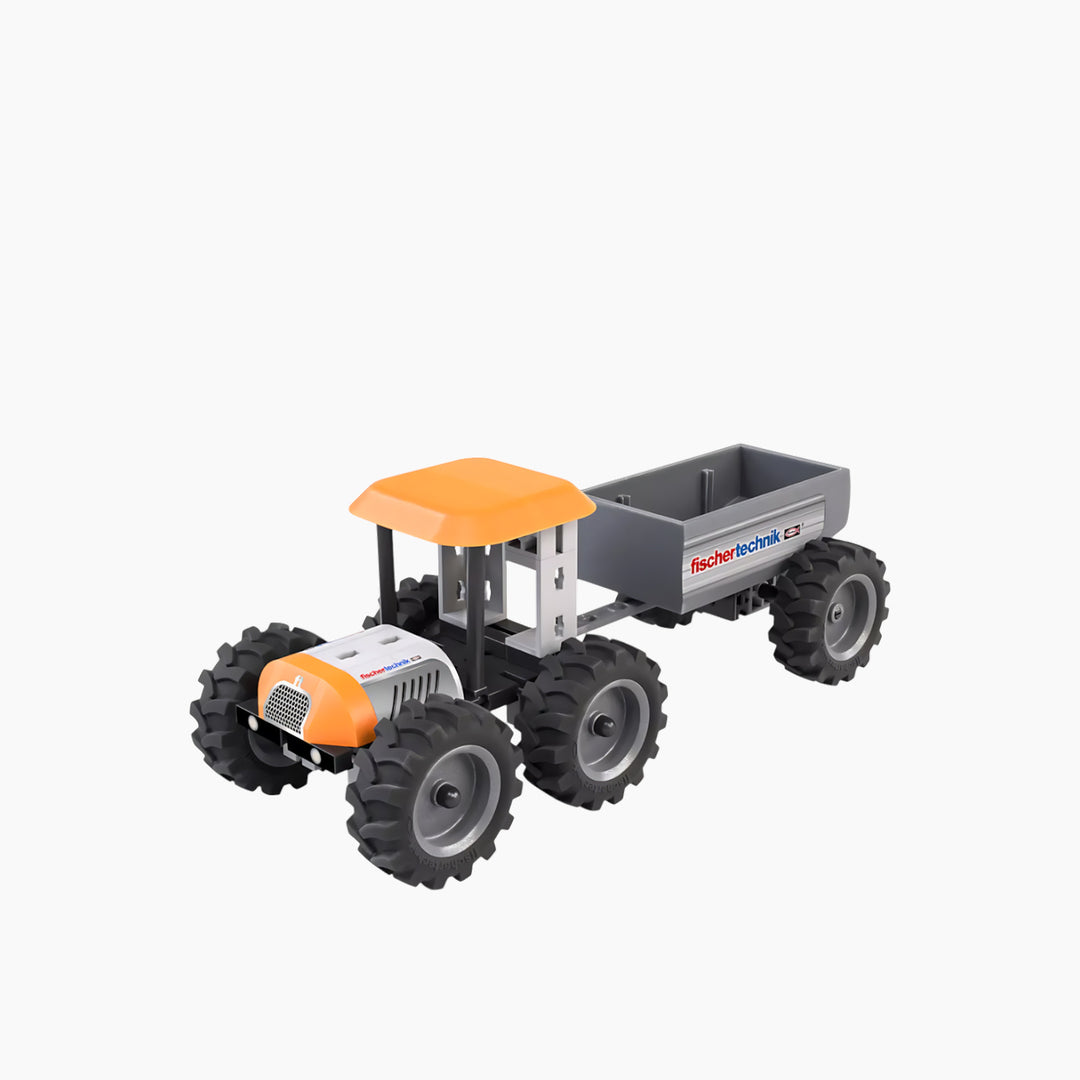 fischertechnik tractor toy for construction play