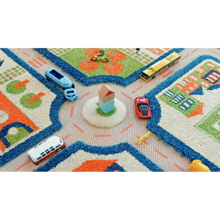 IVI World Traffic Play Rug