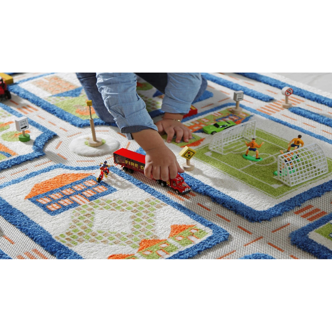 IVI World Traffic Play Rug