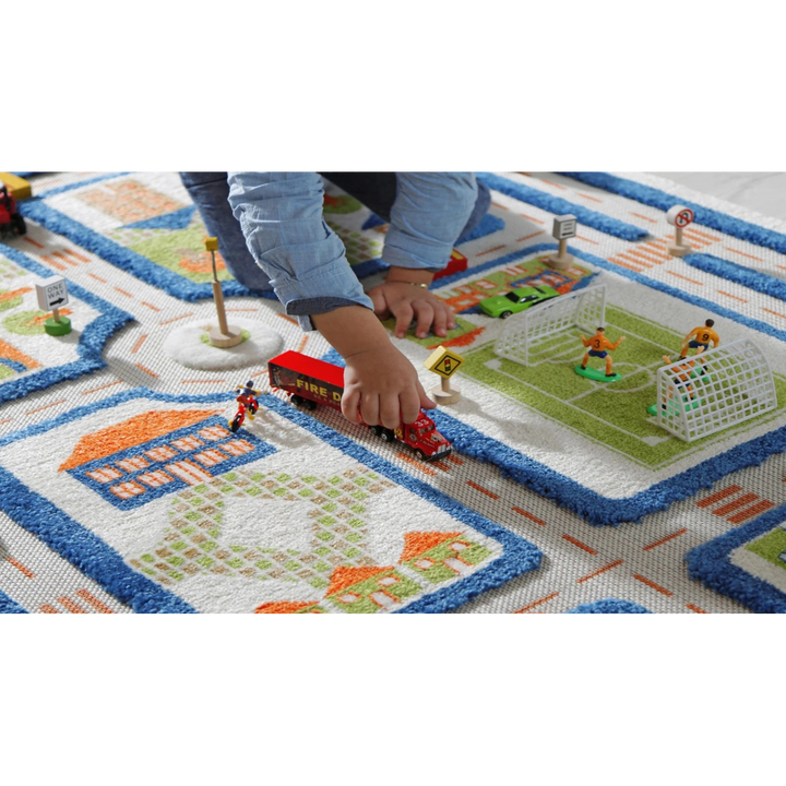 IVI World Traffic Play Rug