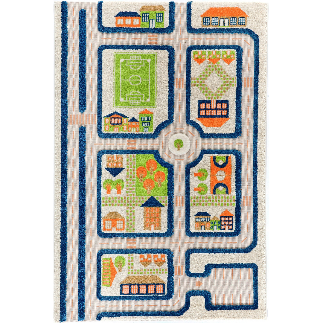 IVI World Traffic Play Rug