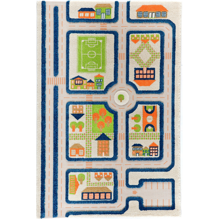 IVI World Traffic Play Rug
