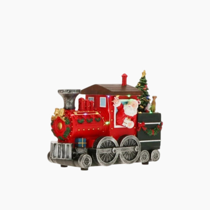 Train With Smoke Effect