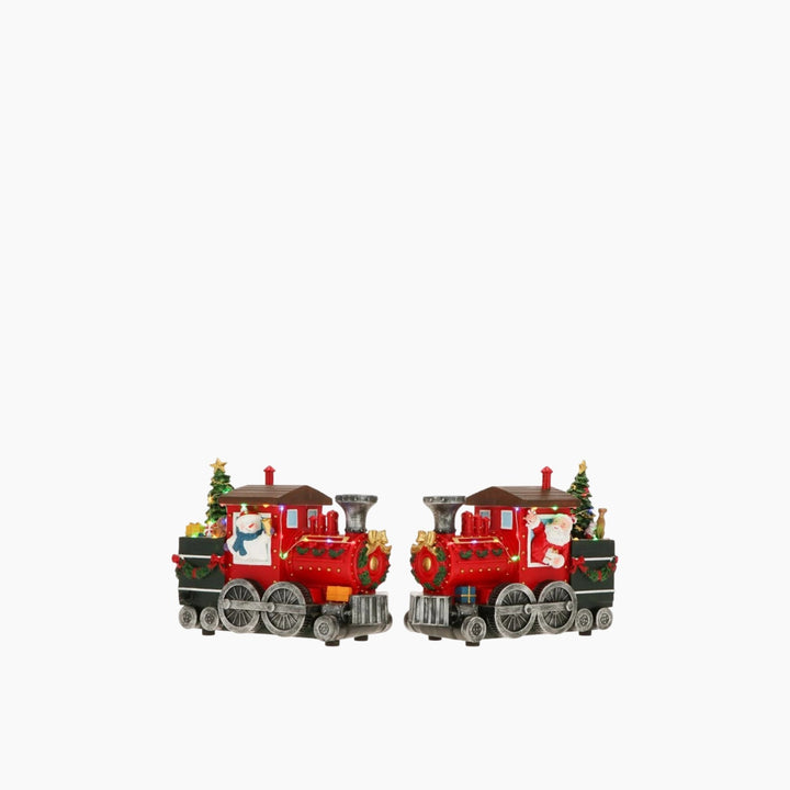Train With Smoke Effect
