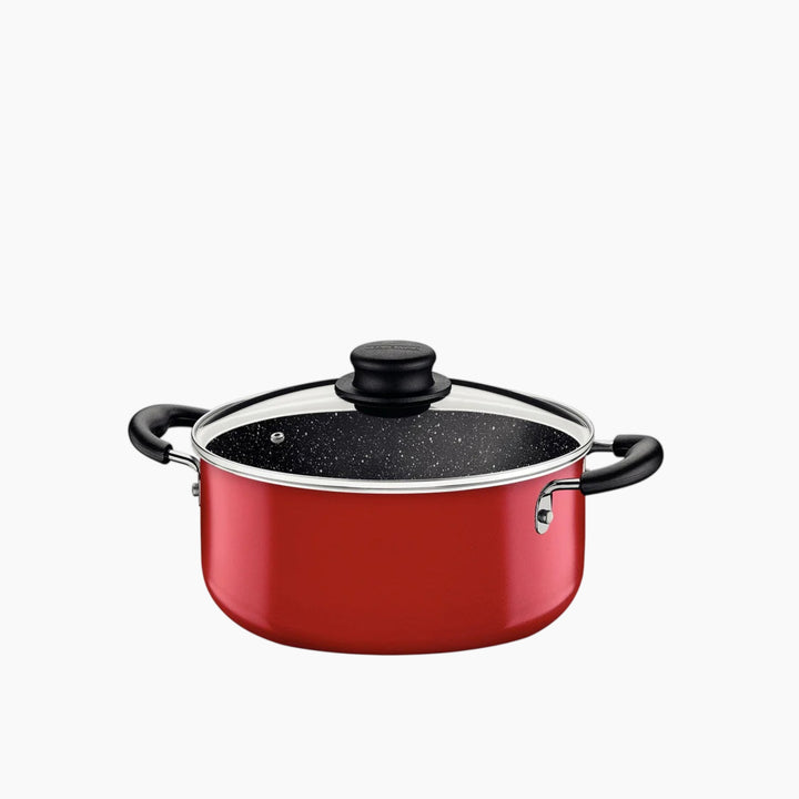 Tramontina 9-Piece Cookware Set Red