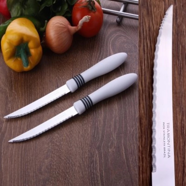 Tramontina Cor&amp;Cor 2-Piece Steak Knife Set