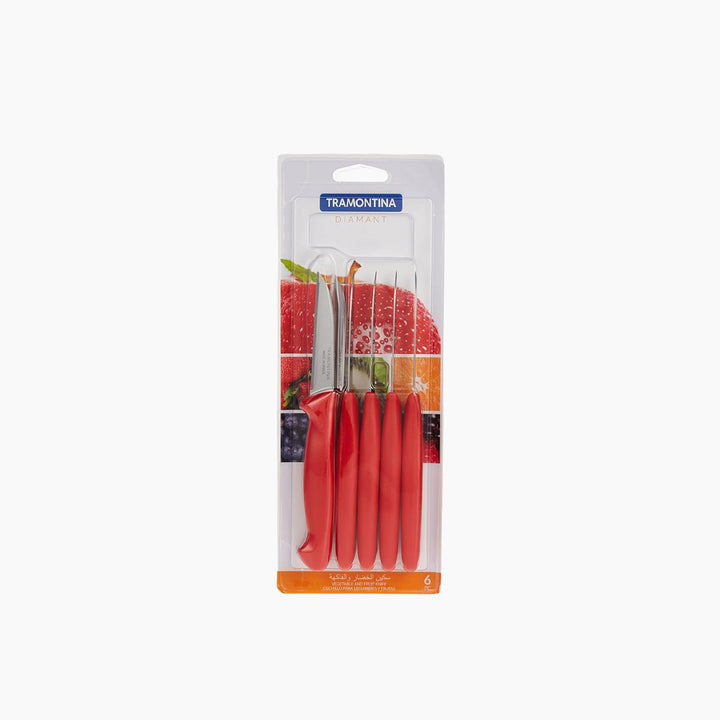 Tramontina Diamant 6-Piece Paring Knife Set