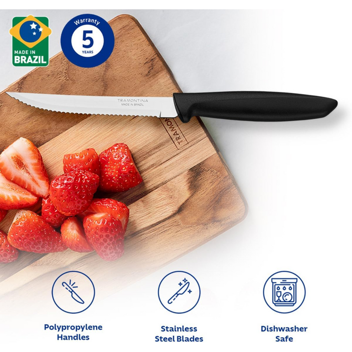 Tramontina Plenus 3-Piece Knife Set