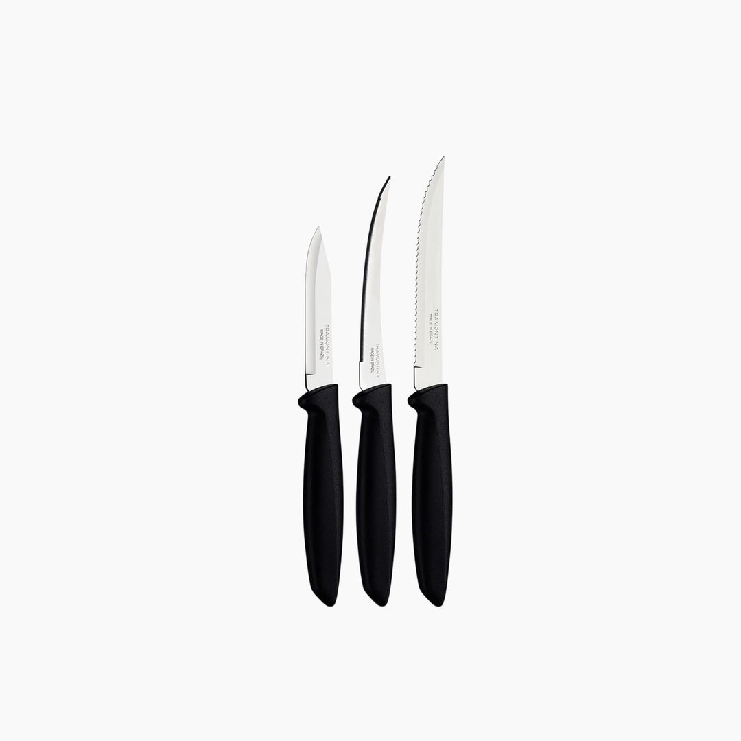 Tramontina Plenus 3-Piece Knife Set