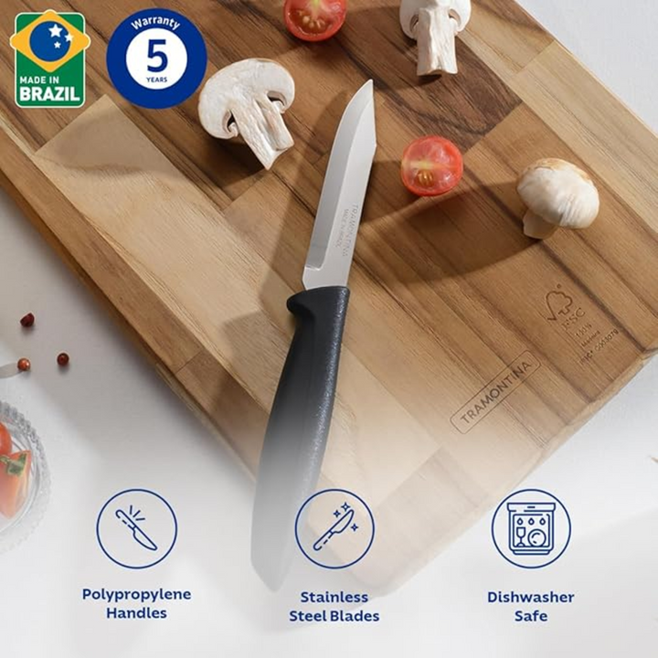 Tramontina Plenus 3-Piece Knife Set