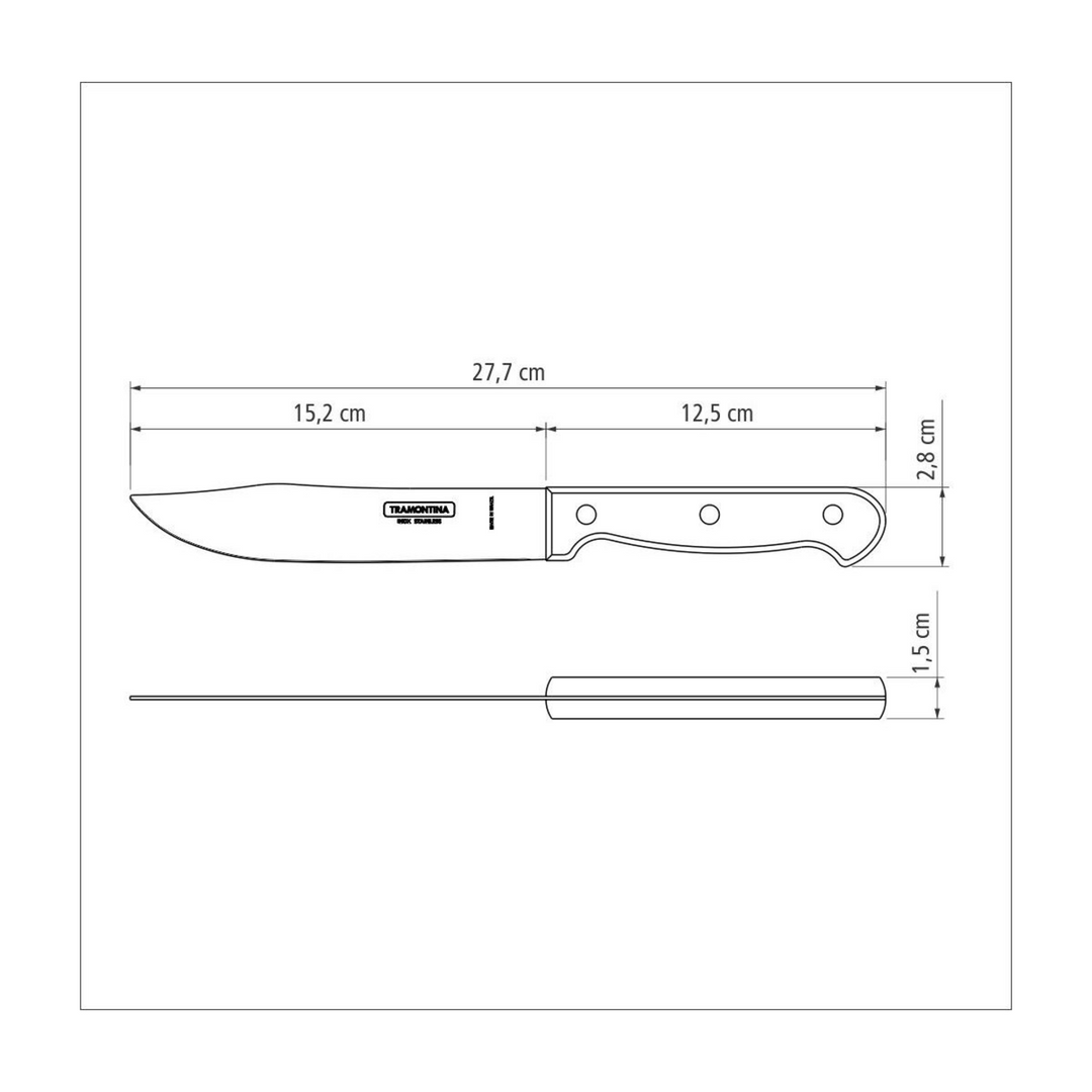 Tramontina Polywood Kitchen Knife 28 cm