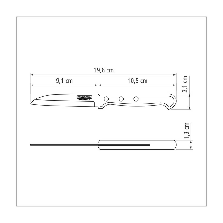 Tramontina Polywood Vegetable &amp; Fruit Knife