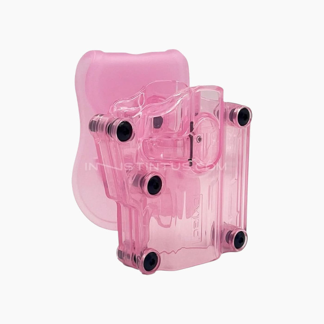 Cytac transparent nylon reinforced polymer Mega Fit Holster with paddle