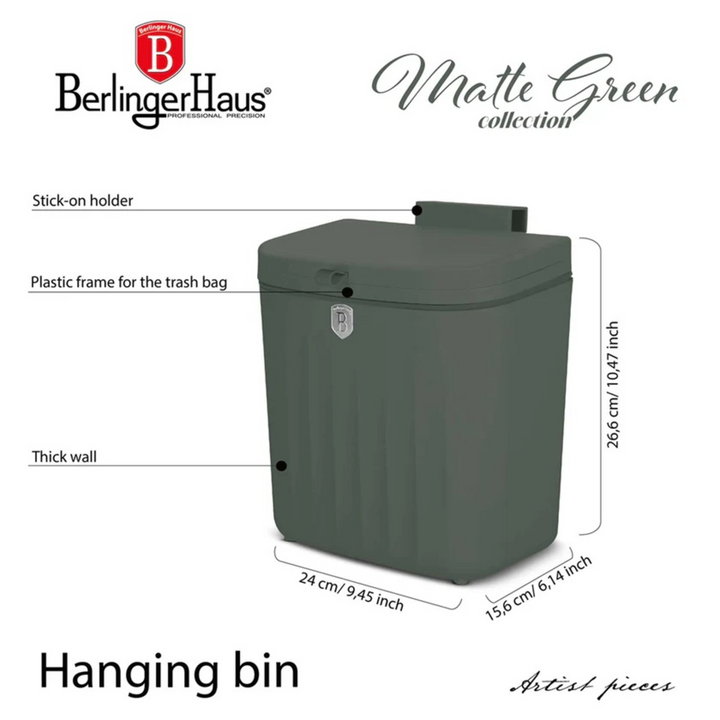 Berlinger Haus Trash Bin, 7 Liters