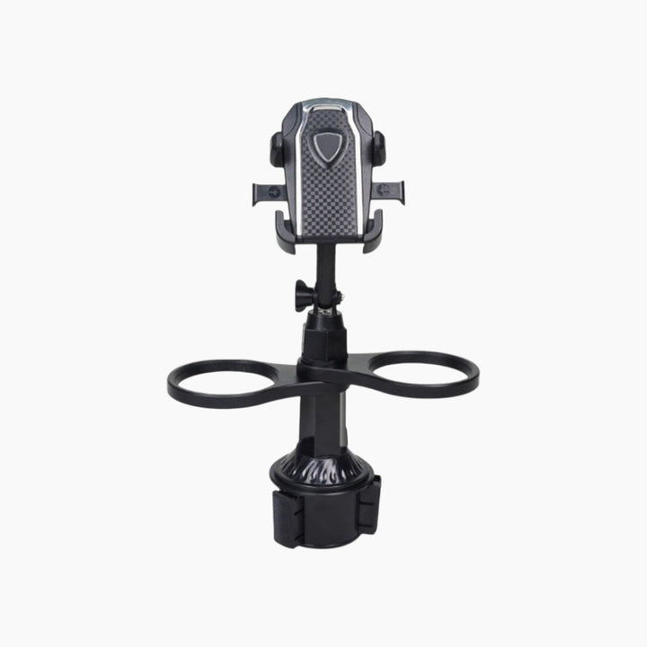 Durable ABS car cup holder with 360-degree rotation