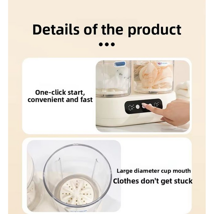Generic Trend Washer for Makeup Brushes, Socks and Underwear