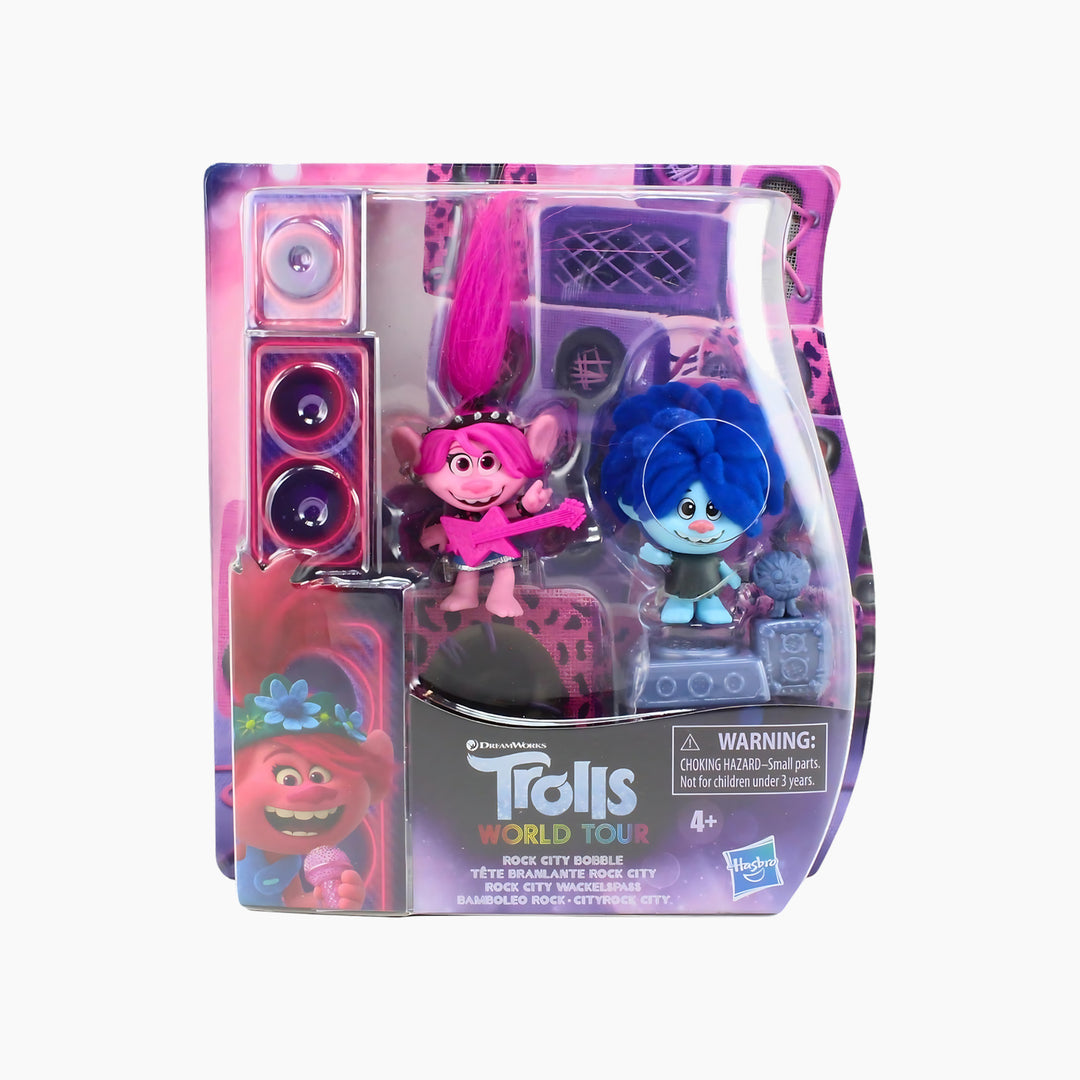 Hasbro Trolls Dreamworks World Tour Vibe City Bobblehead Figure