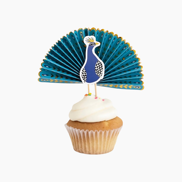 زينة الكب كيك الاستوائية