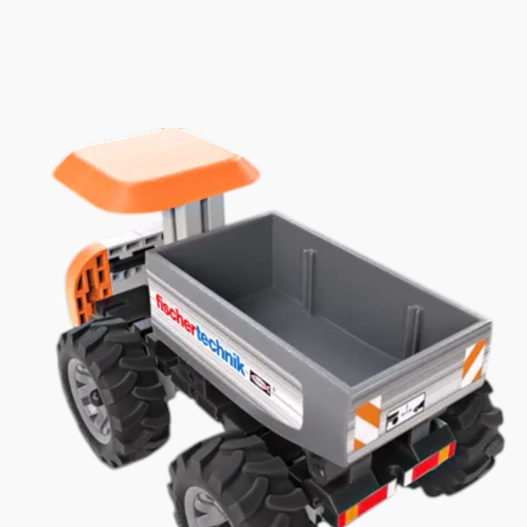 fischertechnik truck with tiltable loading space