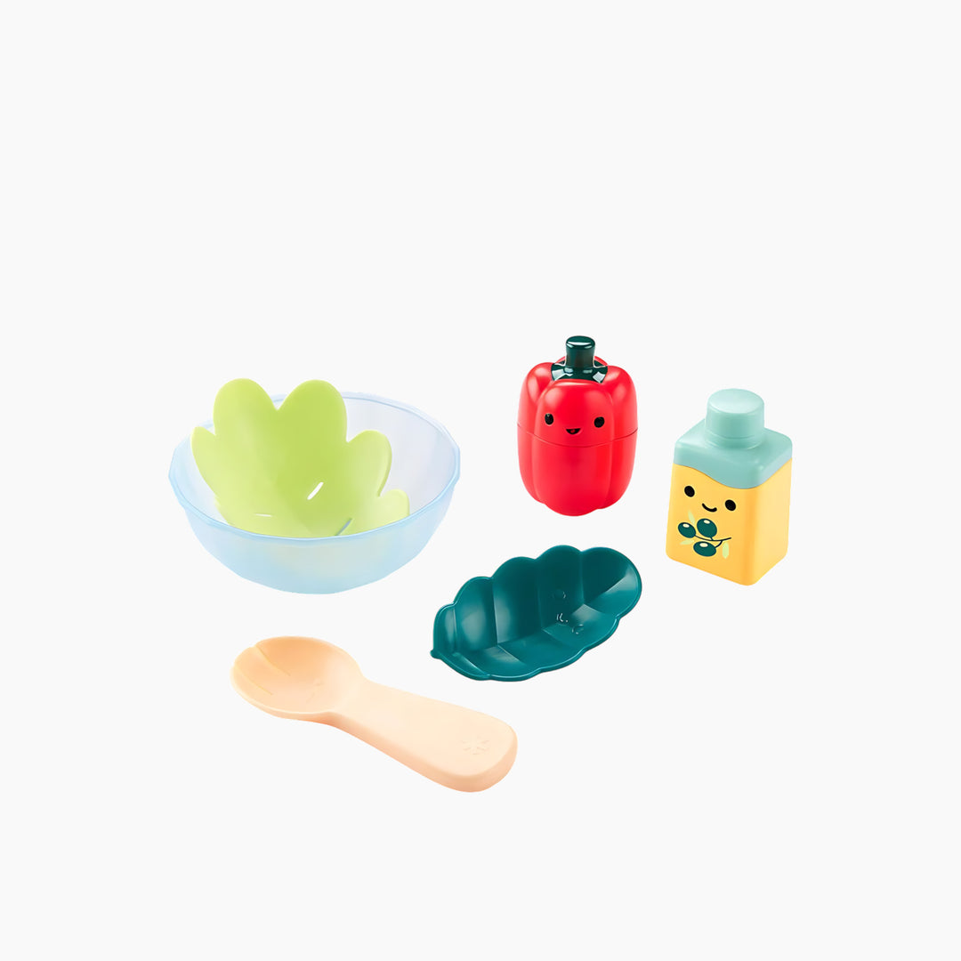 Skip Hop Tub-to-Table Café Prep &amp; Serve Salad Bath Toy Set