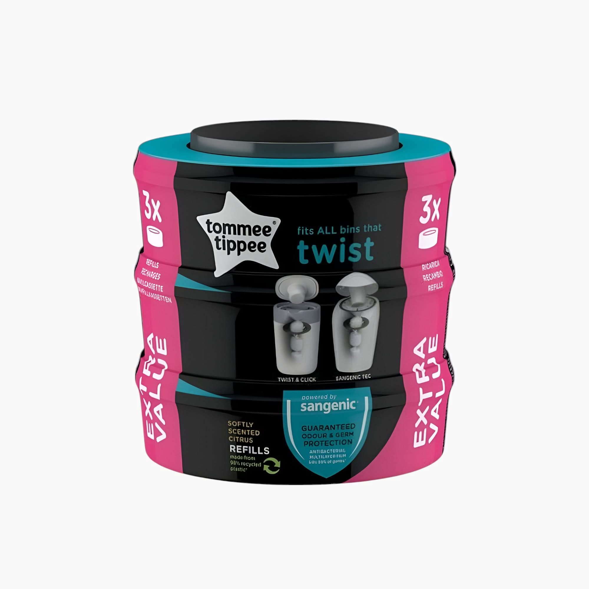 Tommee Tippee Twist & Click Refill Cassettes Tommee Tippee Twist & Click Refill Cassettes
