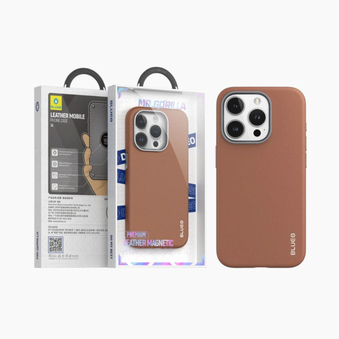 Catchy Jo Gorilla Leather MagSafe Case - HUNA