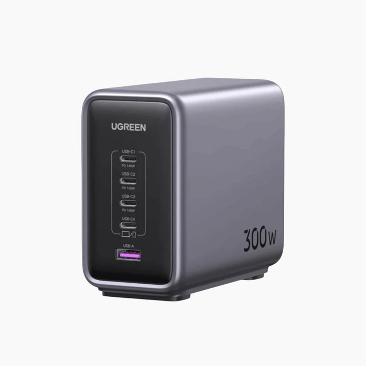 UGREEN Nexode GaN 300W 5-port USB-C wall charger