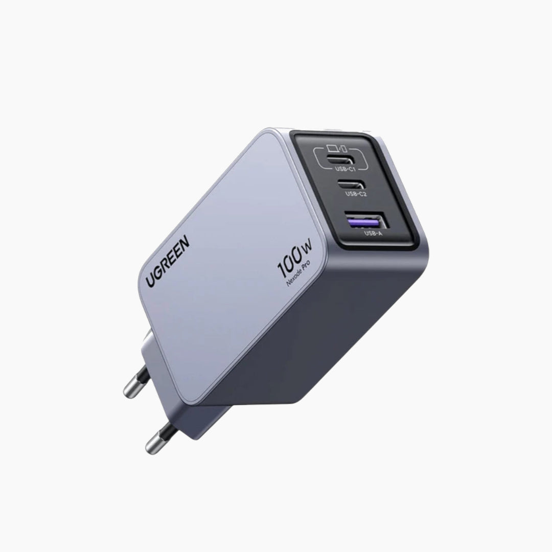 UGREEN Nexode Pro 100W 3-port mini fast charger adapter