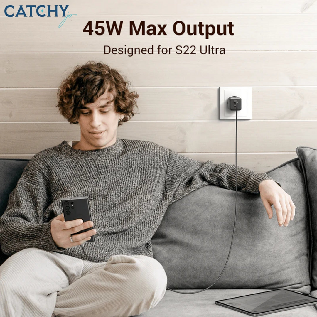 UGREEN Nexode 45W dual USB-C wall charger