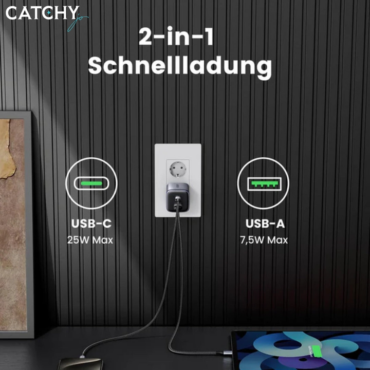 UGREEN Nexode 35W USB-C fast charger adapter