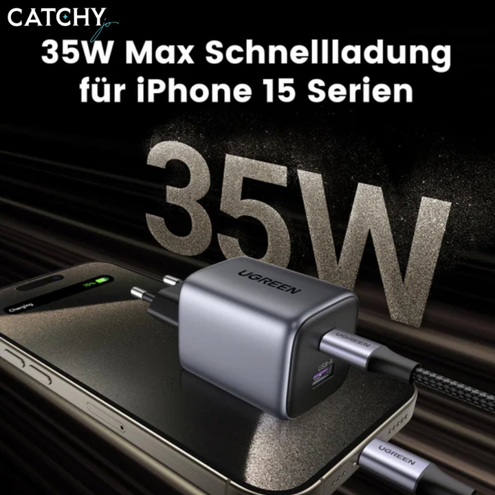 UGREEN Nexode 35W USB-C fast charger adapter