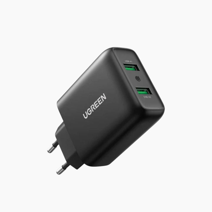 UGREEN 36W dual USB fast charger with Quick Charge 3.0/2.0