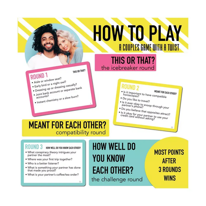 The Ultimate Couple Quiz Board Game
