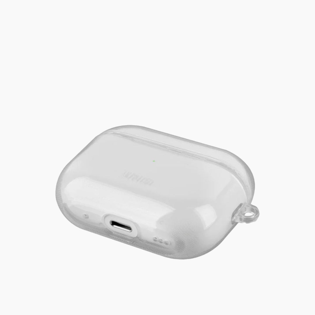 UNIQ Glase AirPods case with carabiner