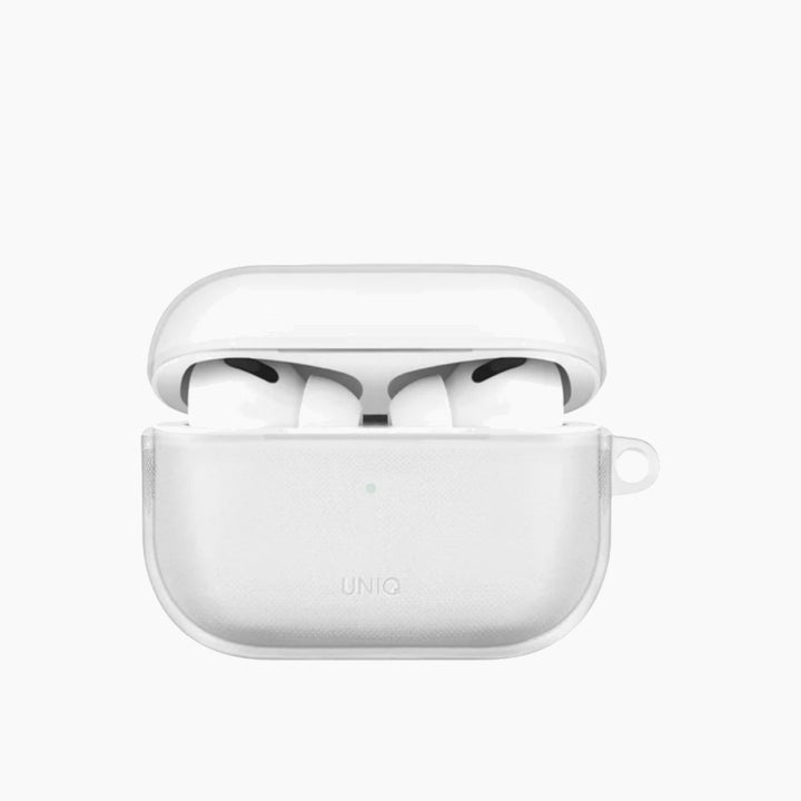 UNIQ Glase AirPods case with carabiner