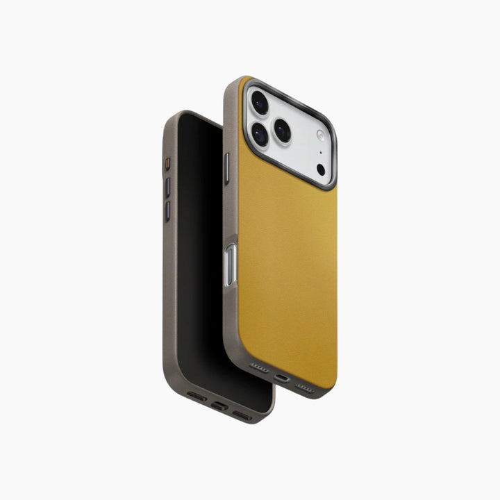 جراب UNIQLyden DS Premium Leatherette مزدوج اللون