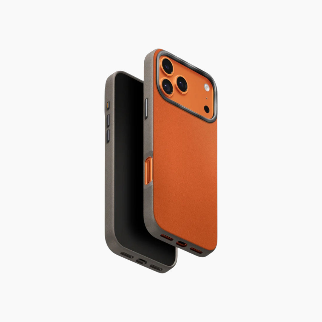 جراب UNIQLyden DS Premium Leatherette مزدوج اللون